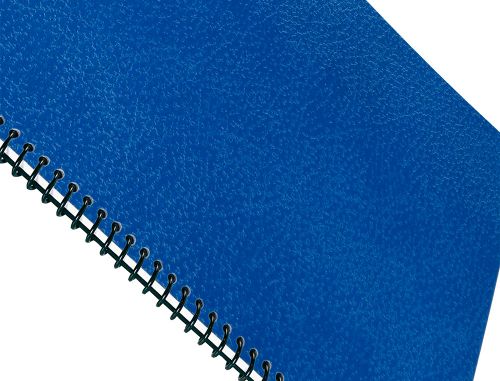 Capa de encadernacao liderpapel cartao din a4 1 mm azul pack de 50 unidades , Liderpapel , 64091 , 8423473640917